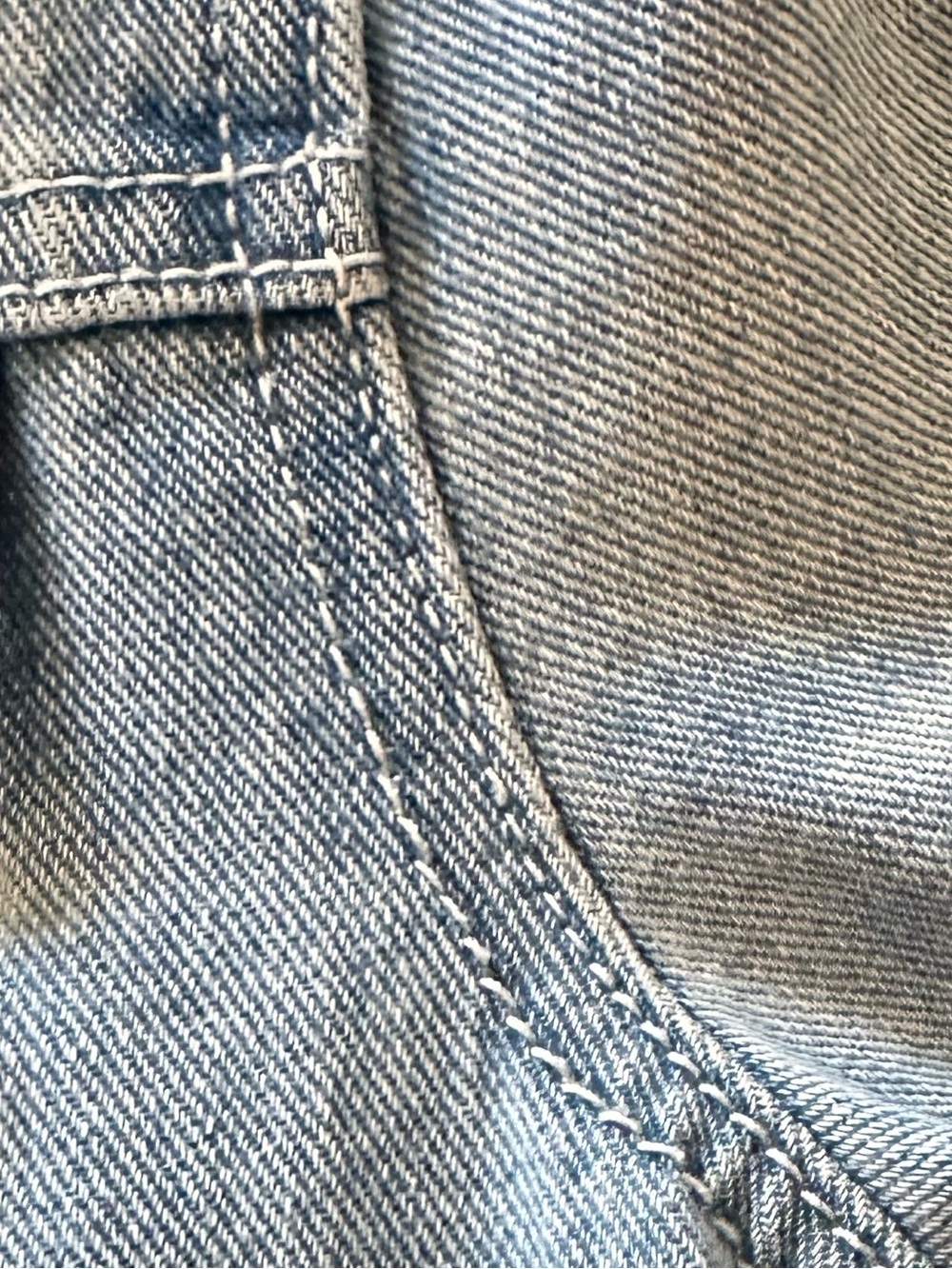 Free People Light Wash Denim Trucker Jacket - Picture 11 of 11